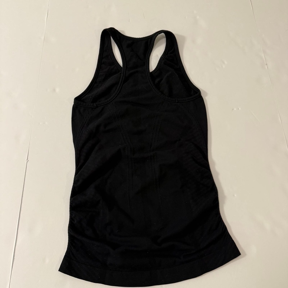 Athleta Speedlight Tank Top Black Seamless Racerback Womens XS